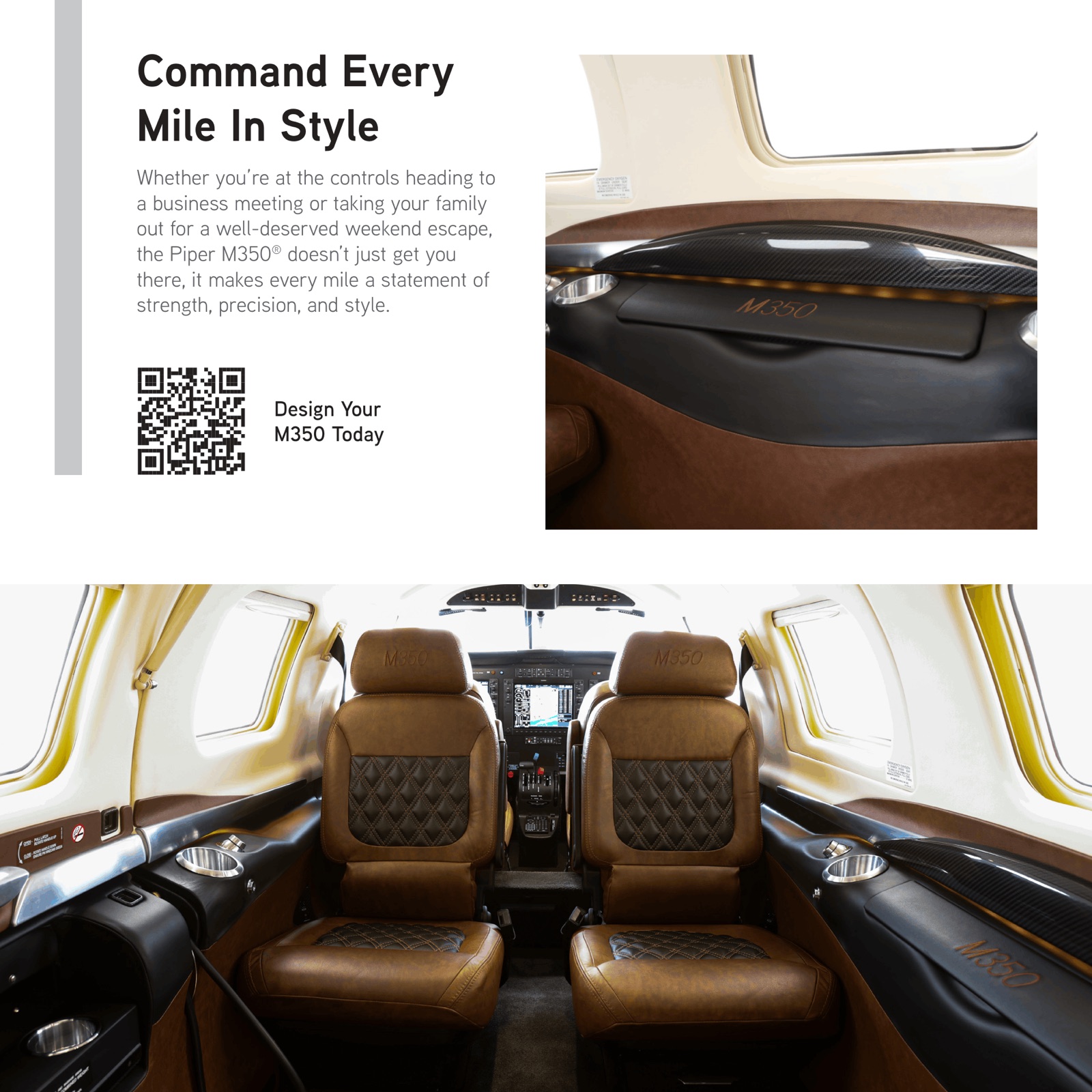 2026 Piper M350 Brochure page 10