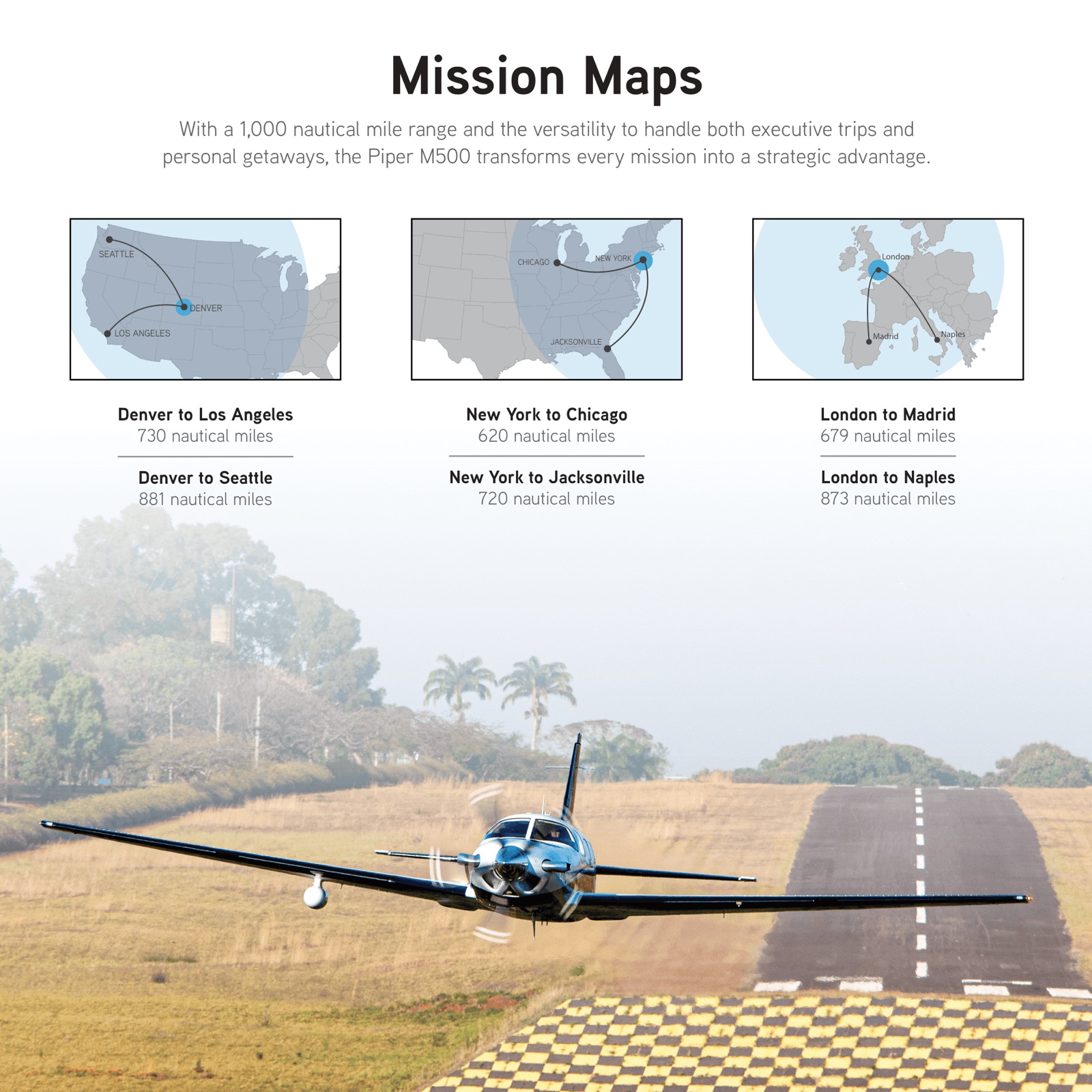 2026 Piper M500 Brochure page 4