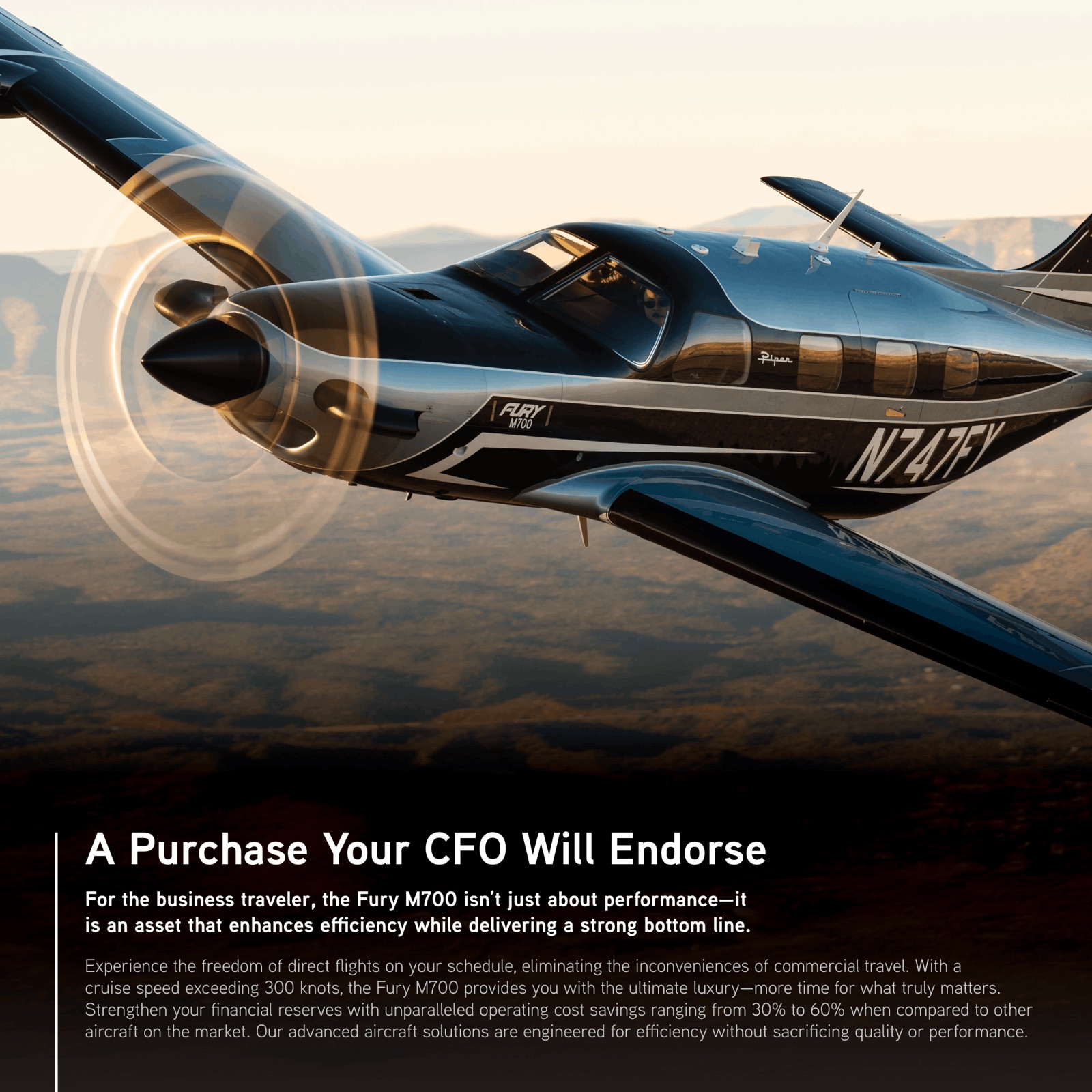 2026 Piper M700 FURY Brochure page 9