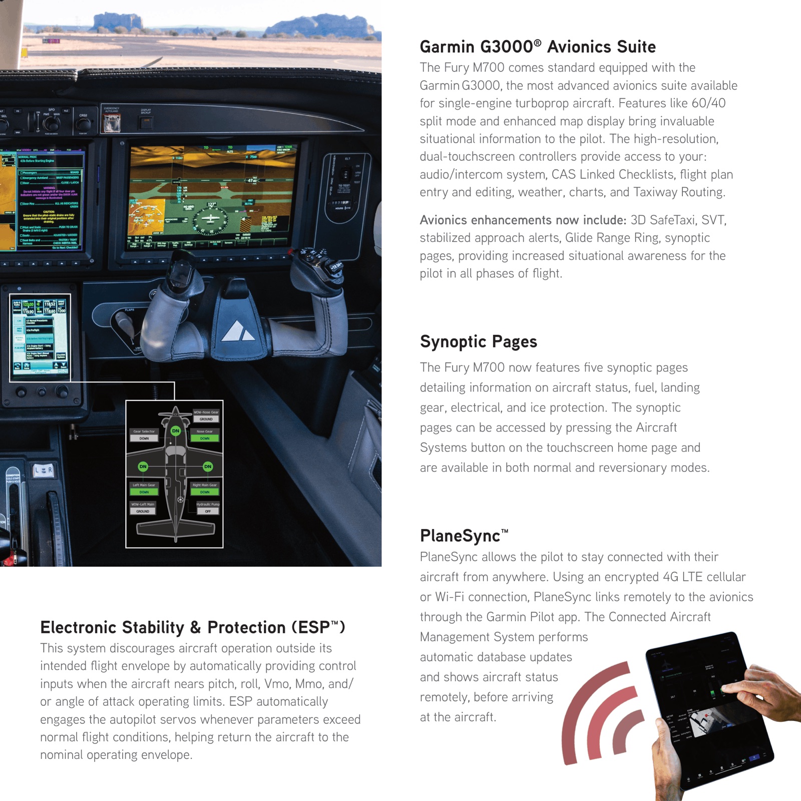 2026 Piper M700 FURY Brochure page 11